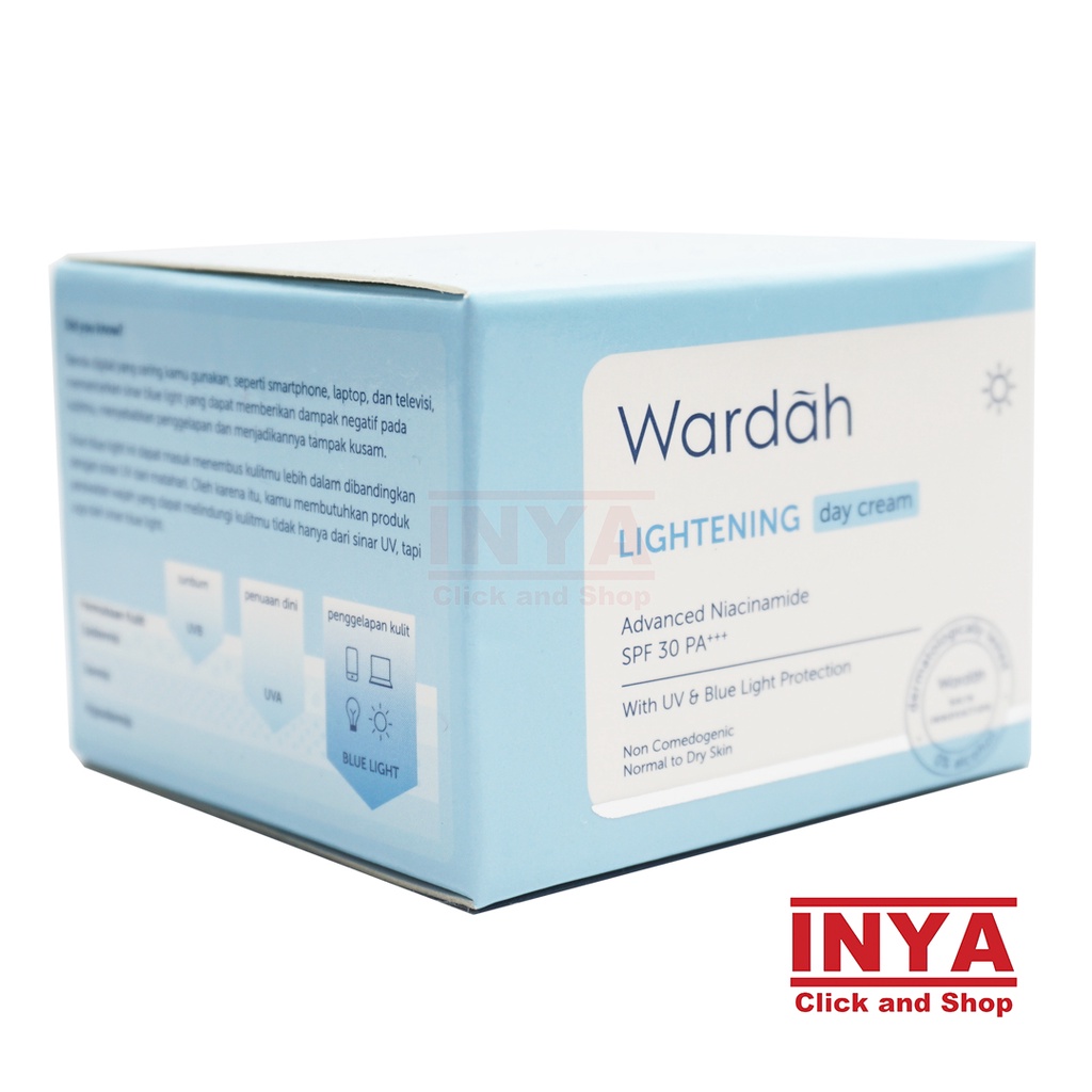 WARDAH LIGHTENING DAY CREAM 30gr - Krim Wajah Siang