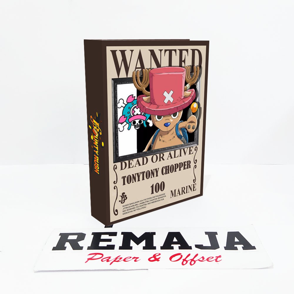 

Pocket book/Notebook Hardcover Onepiece CHOPPER A6 & A5 / buku tulis catatan notes
