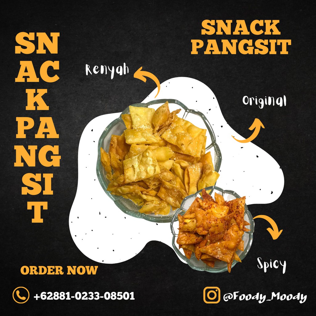 

Snack Pangsit KERIPIK PANGSIT cemilan enak dan ringan CHIPS jajanan murah MANTAP