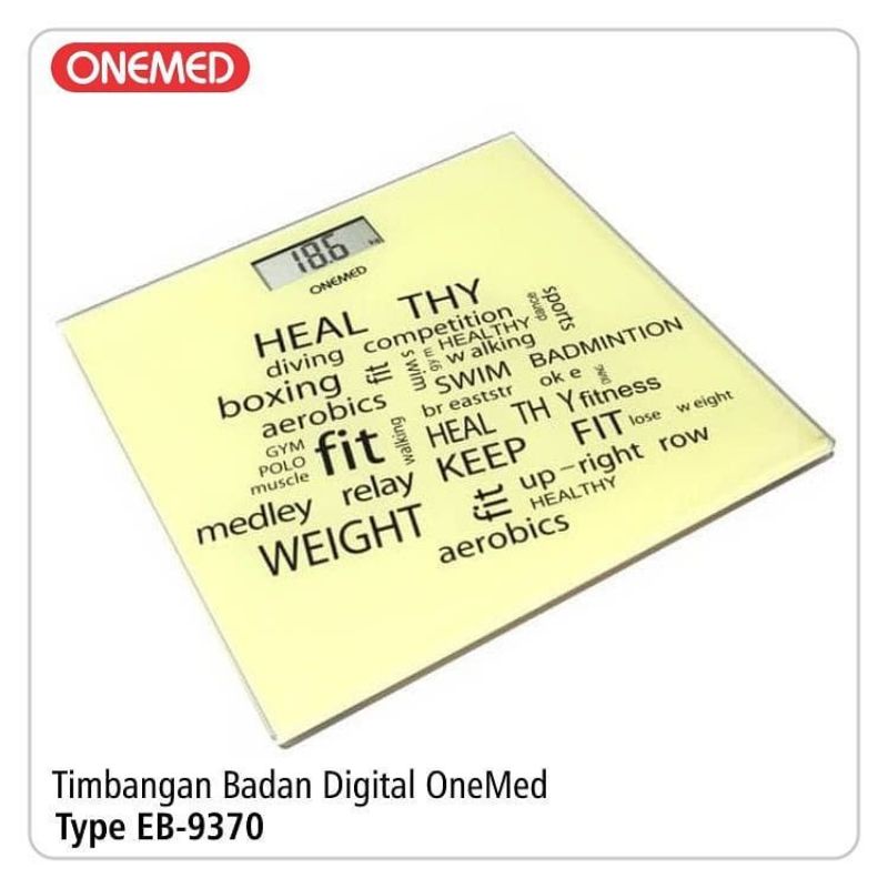 TIMBANGAN BADAN DIGITAL BODY SCALE ONEMED ALL TIPE