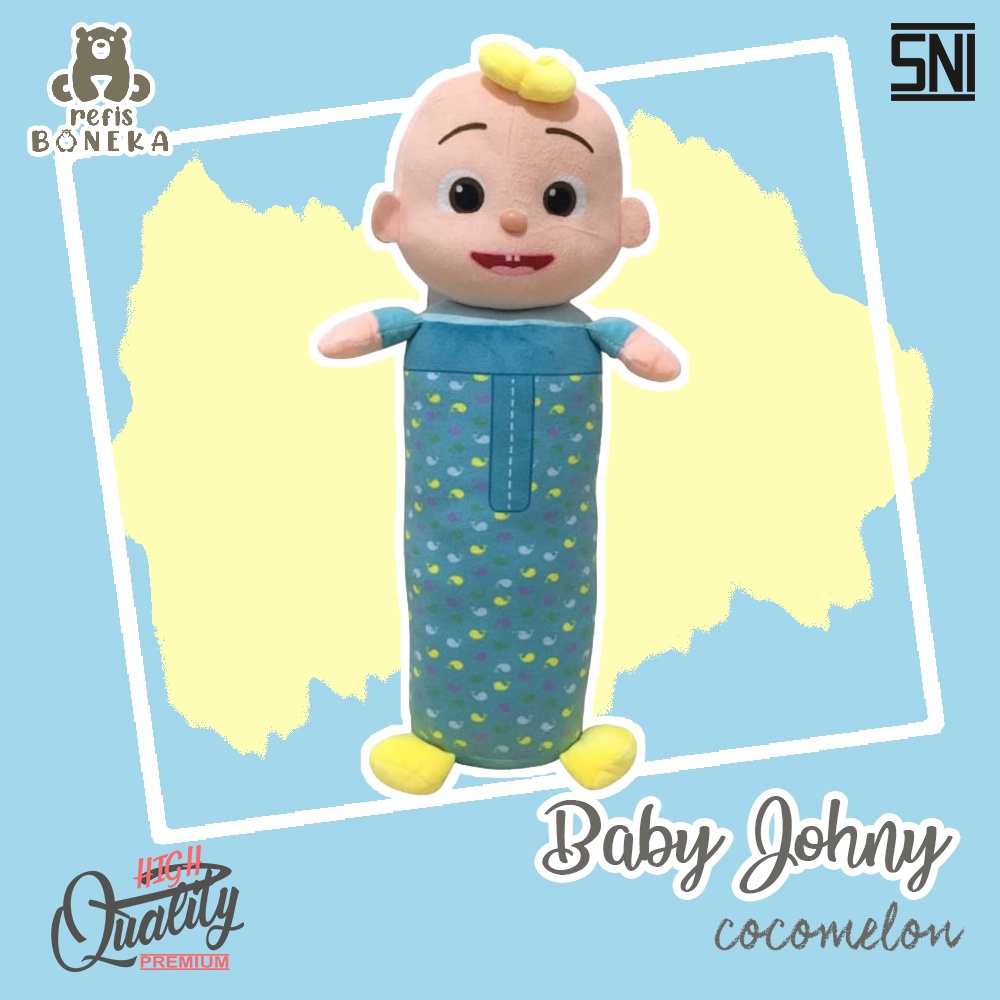 BONEKA GULING BABY JOHNY | PREMIUM | GULING COCOMELON LUCU
