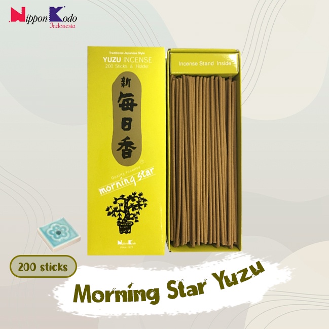 Dupa/Hio Stick Jepang Harum Wangi Aromaterapi Morning Star Yuzu