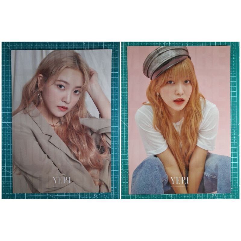 RED VELVET SEASON GREETINGS POSTER A4 YERI SET