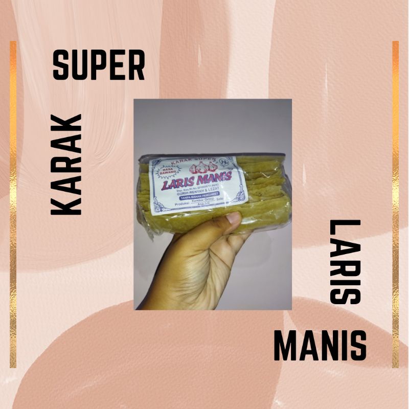 

(Termurah) Kerupuk Gendar Laris Manis Rasa Bawang