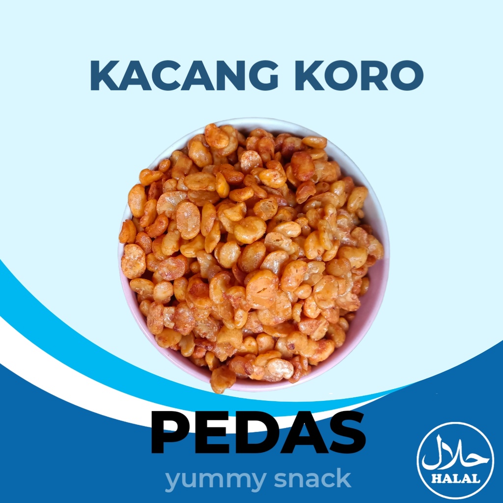 

KACANG KORO PEDAS DAN GURIH 400G