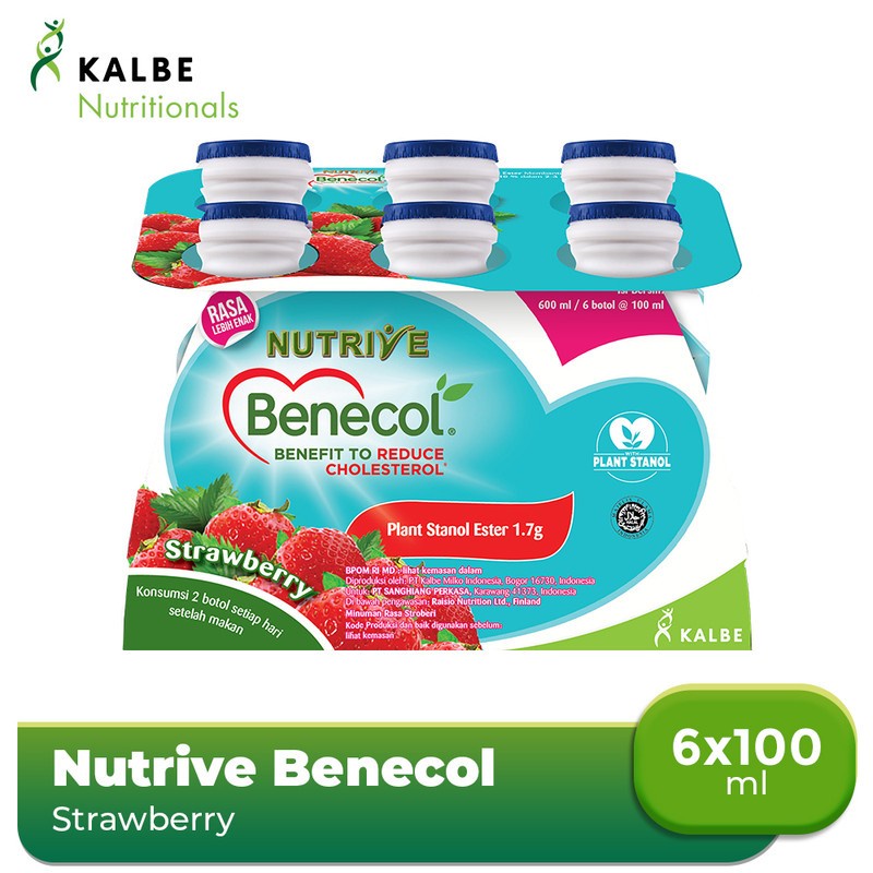 

NUTRIVE BENECOL STRAWBERRY 6X100 ML