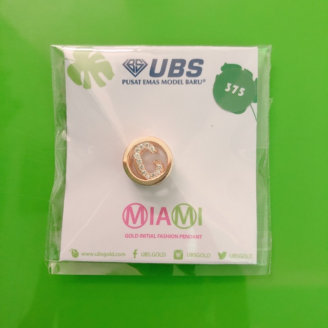 Charm Liontin Miami UBS - C