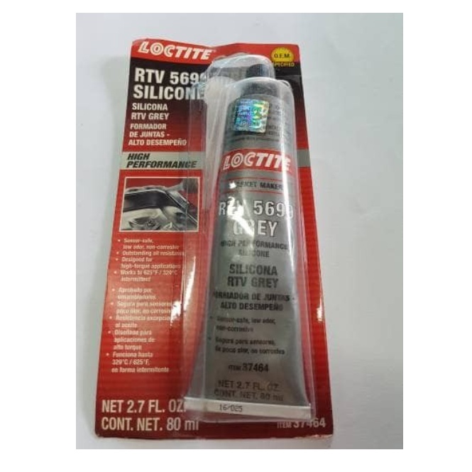 

LEM LOCTITE GREY SILICONE ORIGINAL RTV 5699 HIGH PERFORMANCE