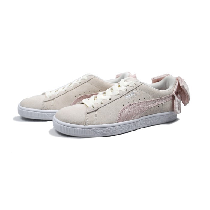 puma suede bow hexamesh