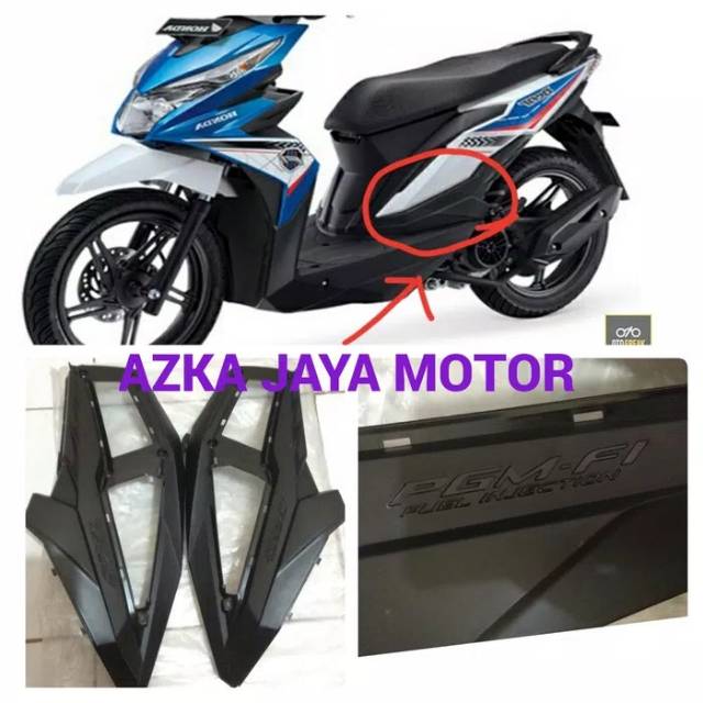 Dek Sambungan Body Tengah Honda Beat Street 2017 K81 Shopee Indonesia