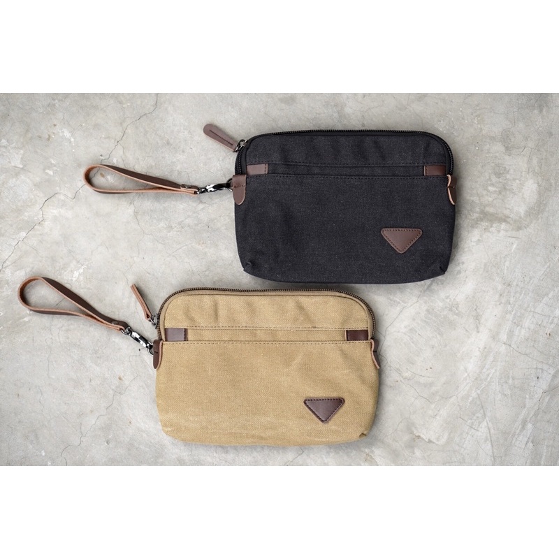 Nako Clutch - Canvas wallet - Pouch - Dompet vintage