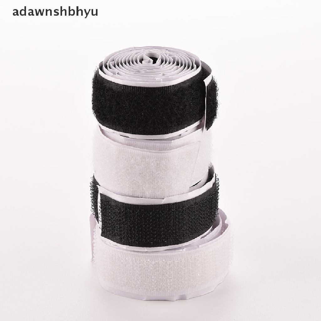 (Adawnshbhyu) 2 Rol Tape Velcro Kuat