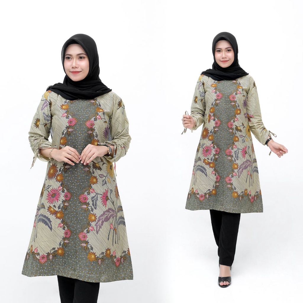 Dianputri - Tunik Batik Wanita Motif Baru Batik Dianputri-No 20