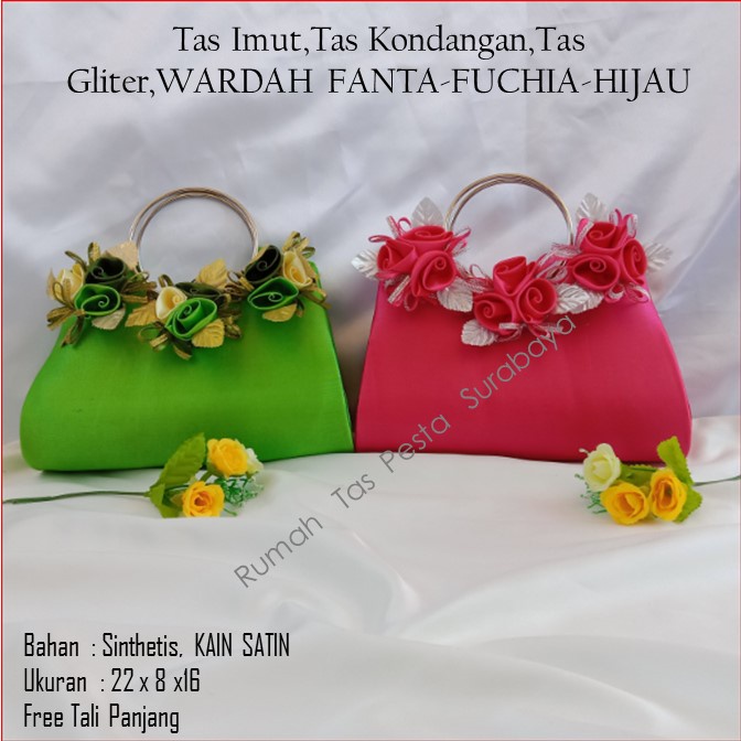 PAKET TAS PESTA WARDAH MODEL CLUTH DANSELEMPANG  TERMURA  KESAN MEWAH DAN ELEGAN 2 TAS ONGKIR TAS BEST SELLER