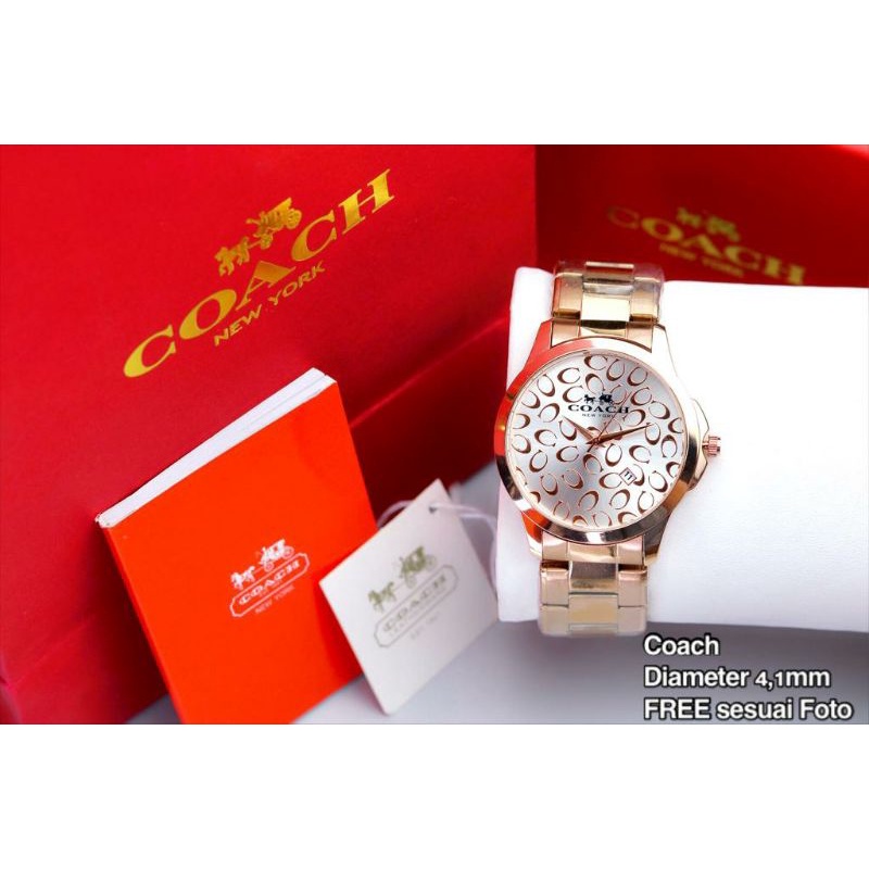Jam tangan Coach Wanita Jam tangan wanita Coach Full Set Best Seller