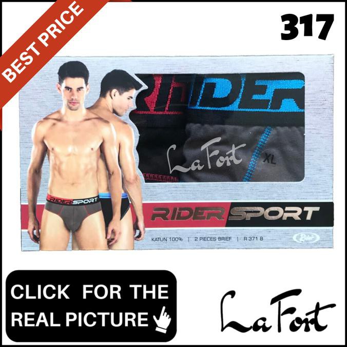 Celana Dalam Rider Sport 317 Pria Ori Cd Underwear Cowok Berkualitas <