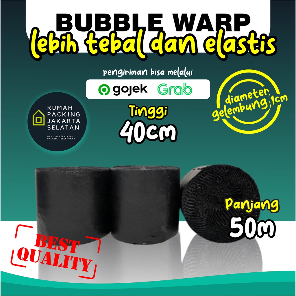

Bubble Wrap Potongan 40cm x 50 m KHUSUS INSTAN
