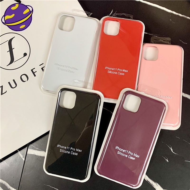 Soft Case Bahan Silikon Anti Jatuh Untuk Iphone 11 12 Pro Max 11 Pro Max 7