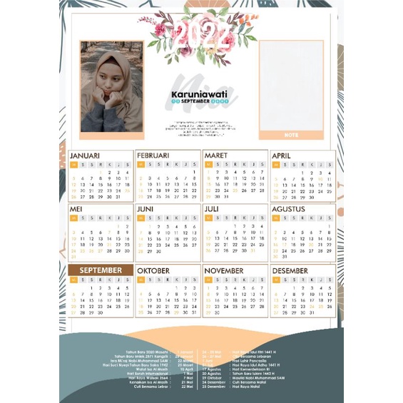 

KALENDER CUSTOM, KALENDER UNIK