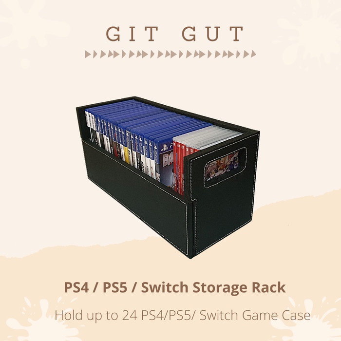 BD PS4  PS5  Switch Game Storage Box  Organizer Rak  Holder