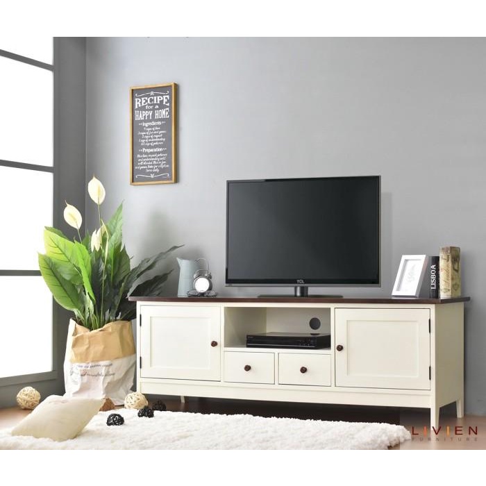 Meja TV Melody / Lemari TV / Rak TV Livien Furniture Best Seller
