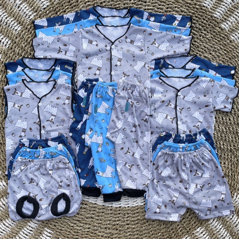 PROMO 7.7 18 PCS Baju Bayi Celana Bayi Setelan Newborn Bayi Hampers Bayi Baru Lahir Gift Lahiran Bayi DNW BABY