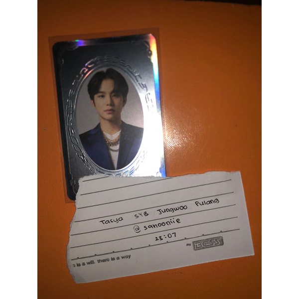 SYB JUNGWOO | BOOKED