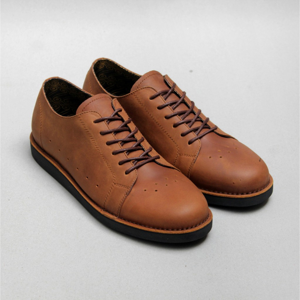 ARTAP Footwear - Sepatu Kulit Asli Pria - Norwin CH Tan