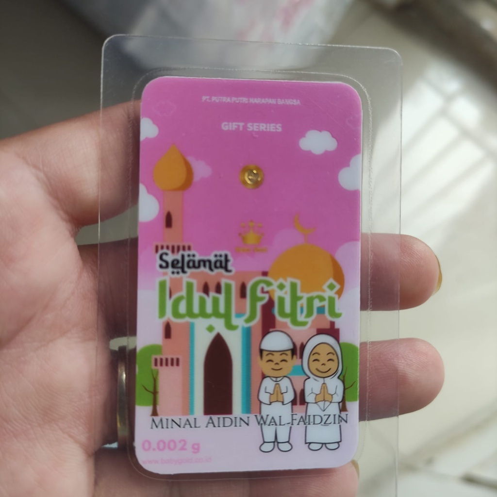 TERMURAH Babygold pink 0.002 gr idul fitri