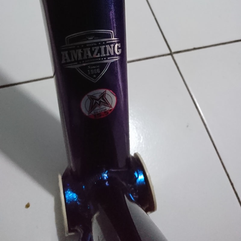 Frame 27.5 Mosso Falcon XCT 7519 Sepeda MTB Alloy TA 12 x 142