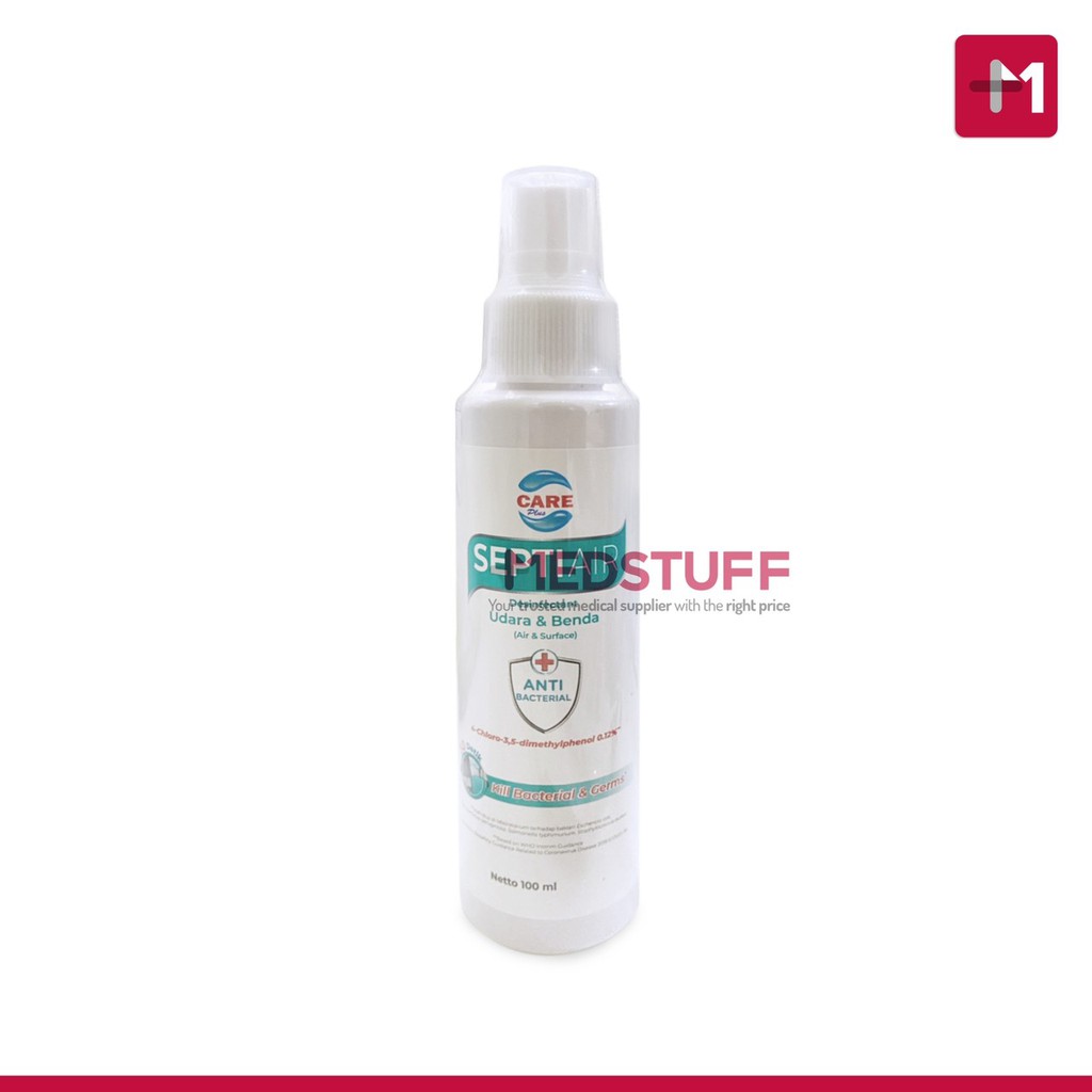 SeptiAir Care Plus Disinfectant Udara dan Benda Septi Air Desinfektan 100ml
