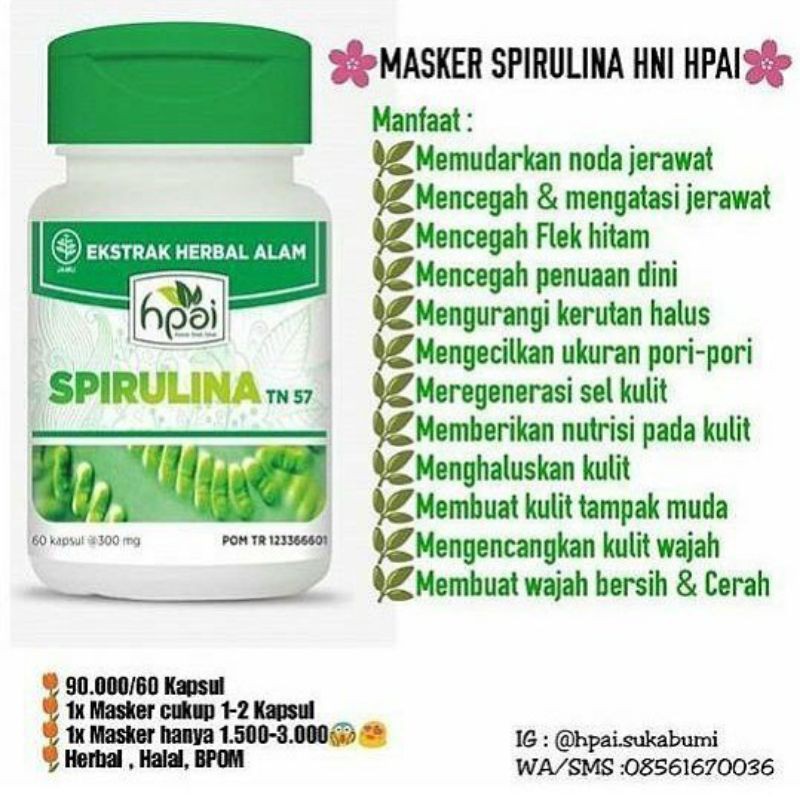 

COD60KAPSULspirulinaHPAI