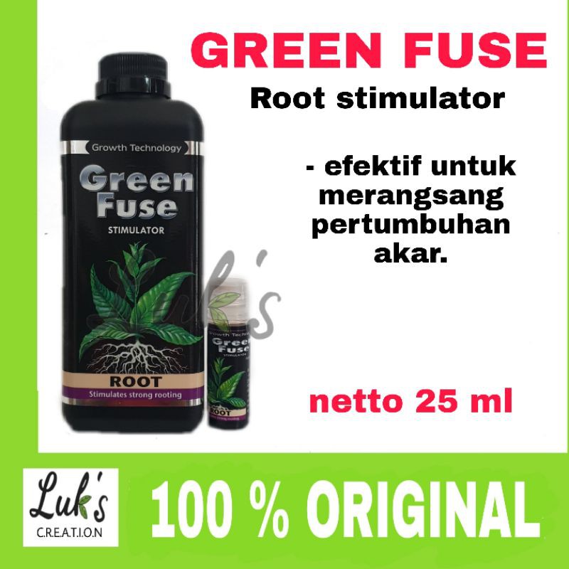 Pupuk Perangsang Akar Tanaman 25 ml Nutrisi Pertumbuhan Akar untuk Hidroponik dan Media Tanam