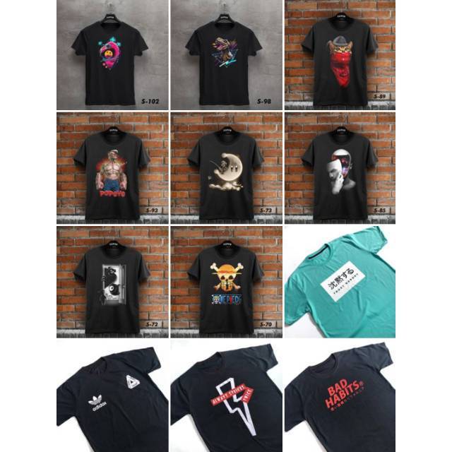 KAOS DISTRO COTTON COMBED 20S