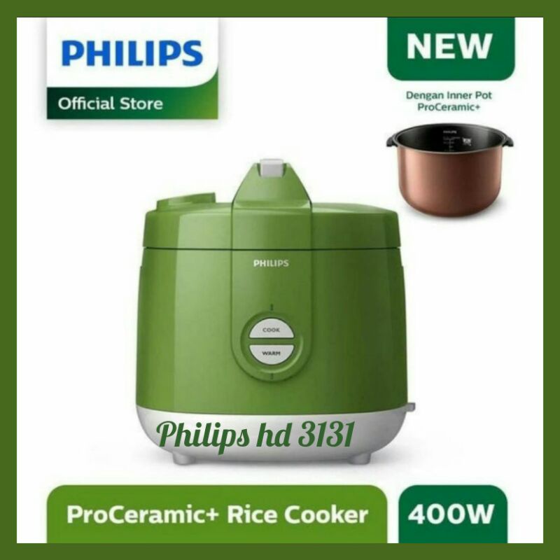 Rice Cooker Philips Hd 3131/Pro Ceramic Rice Cooker 2liter