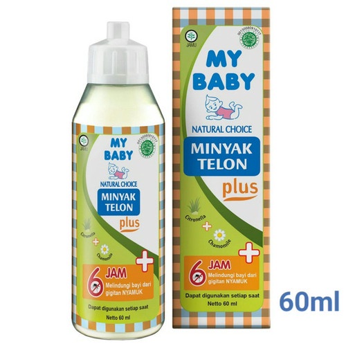 My Baby Minyak Telon Plus Eucalyptus 8 Jam 60 ml RUMAH CANTIK