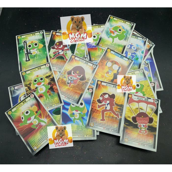 Kartu bermain Keroro - Kartu Mainan Keroro Medium Pack 70-80 Kartu