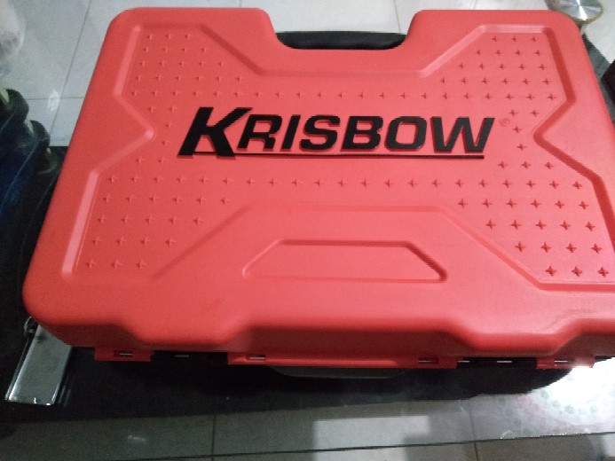 Toolkit 78 Box Set Tool Kit Original Krisbow Kotak Perkakas Mekanik With Tool Case
