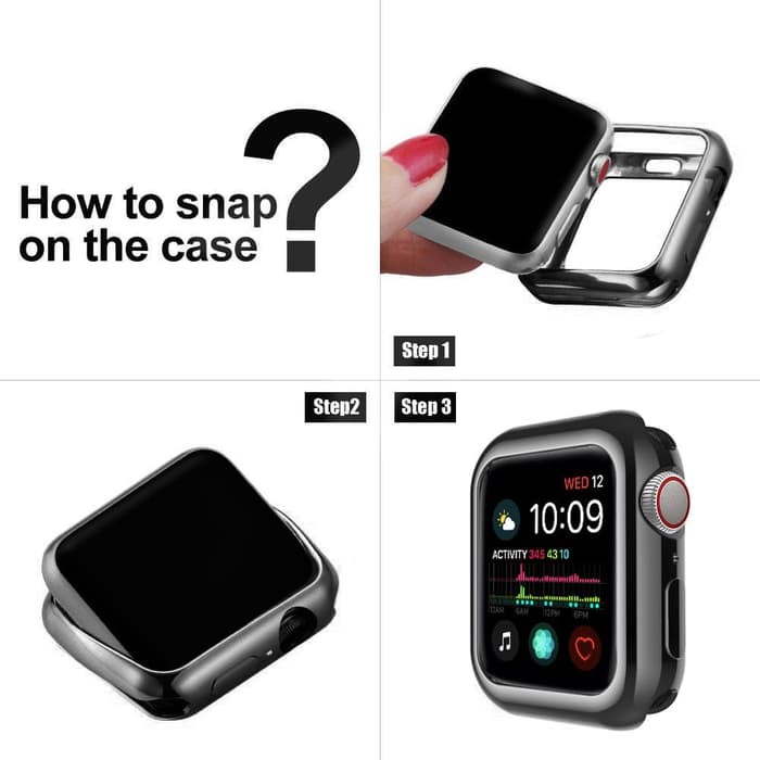 Soft Case Protective  Watch 1 2 3 4 5 44 42 40 38 TPU Color OPEN