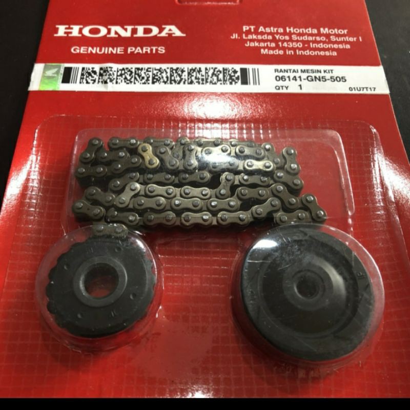 Rantai Keteng Kamprat Set Honda Ahm Grand Supra x 84L- 84 mata GN5