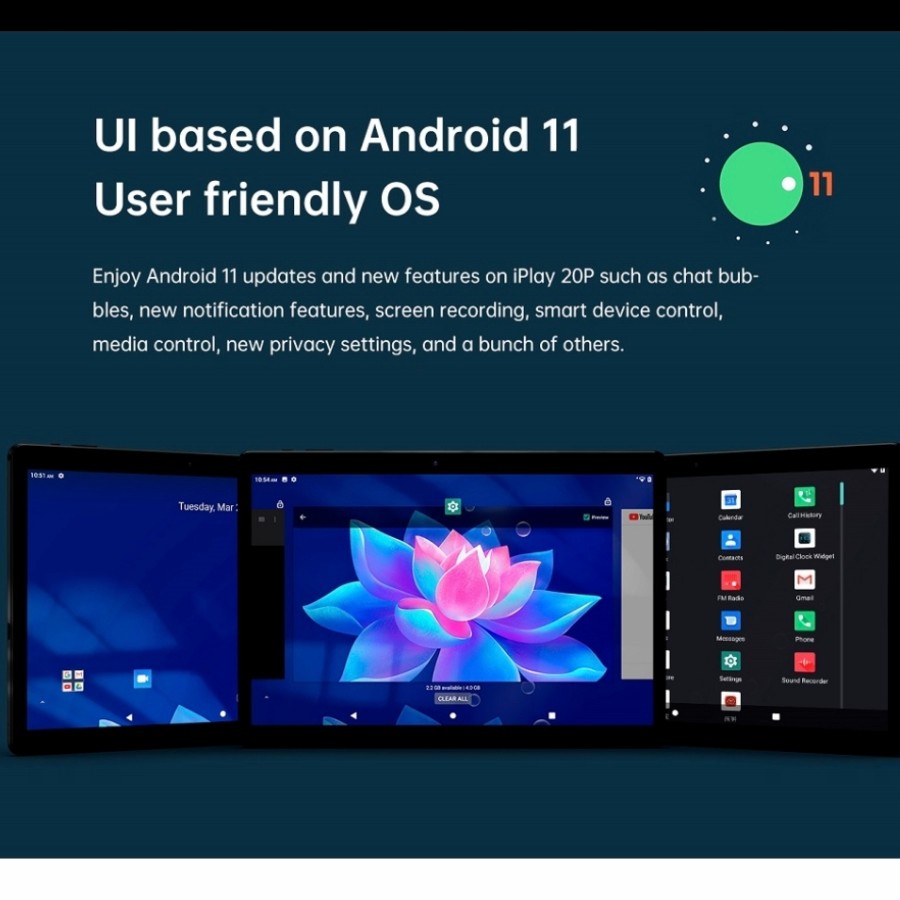 Alldocube iPlay 20P 4G LTE 6/128GB Android OS 11