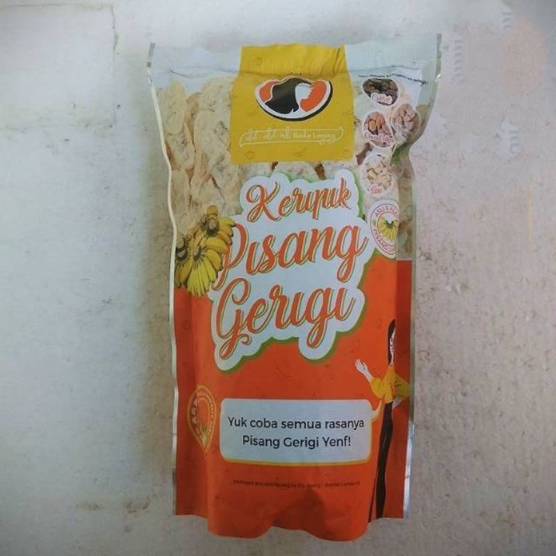 

IYEN. Keripik Pisang Kepok Perigi Khas Lampung Netto. 120gram