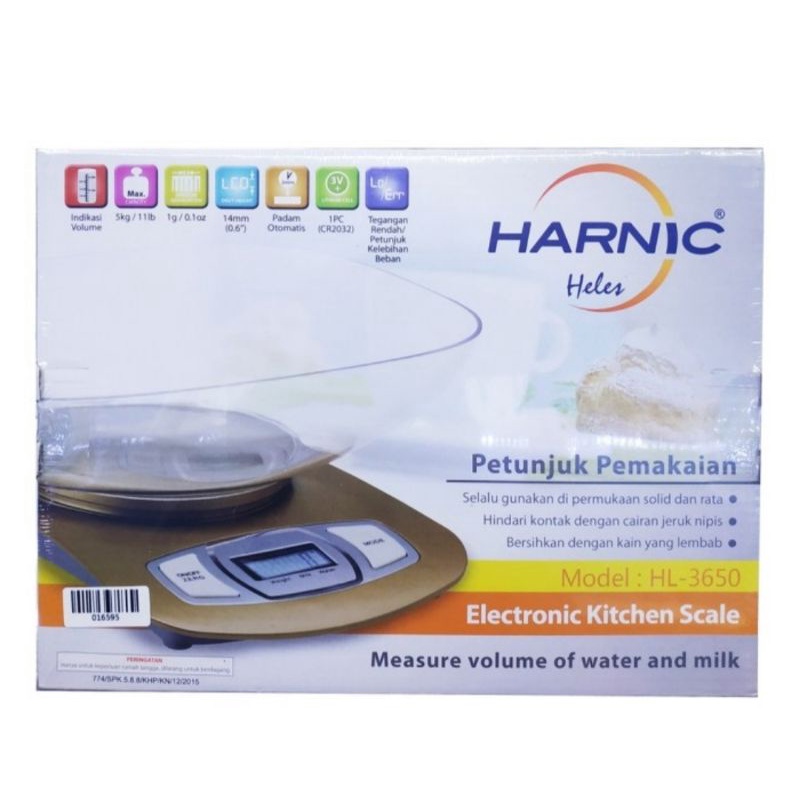 HELES EK-3650 - Timbangan Kue / Dapur Digital #Best Product High Quality #ORIGINAL #GARANSI RESMI