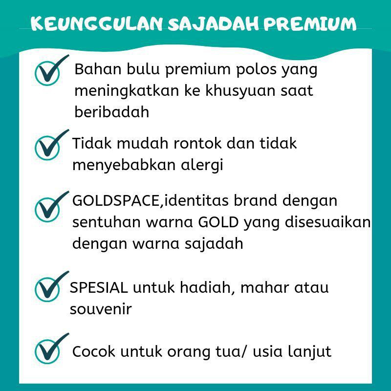 MURAH!!! SAJADAH BULU RASFUR TEBAL LEMBUT//Sajadah Empuk//Sajadah Premium