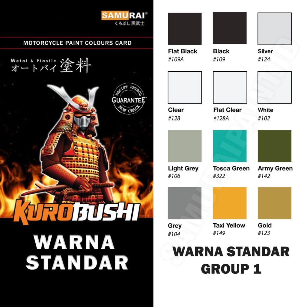 Samuraipaint Warna solid atau warna no star group cat semprot