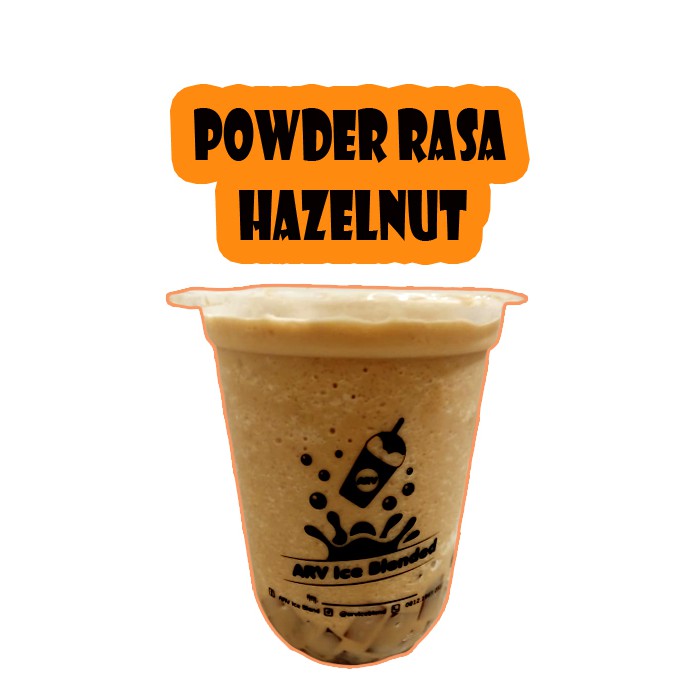 

Bubuk Minuman Rasa HAZELNUT / Powder Drink Plain 500gr