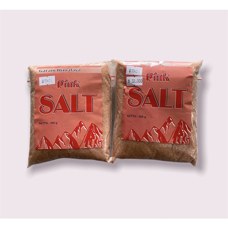 

GARAM HIMALAYA GARAM SEHAT HIMSALT PINK SALT HIMALAYA SALT 500 GRAM
