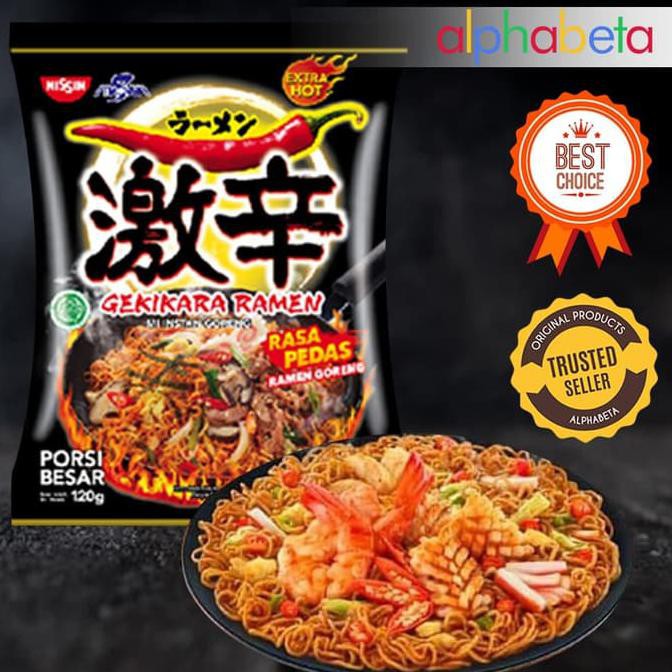 

Gekikara Ramen Extra Pedas / Extra HOT Goreng Porsi Jumbo - 120 gram