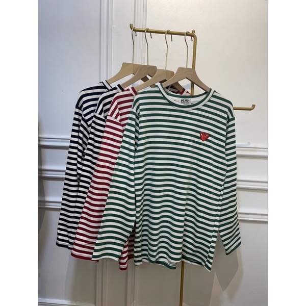 kaos stripe cdg
