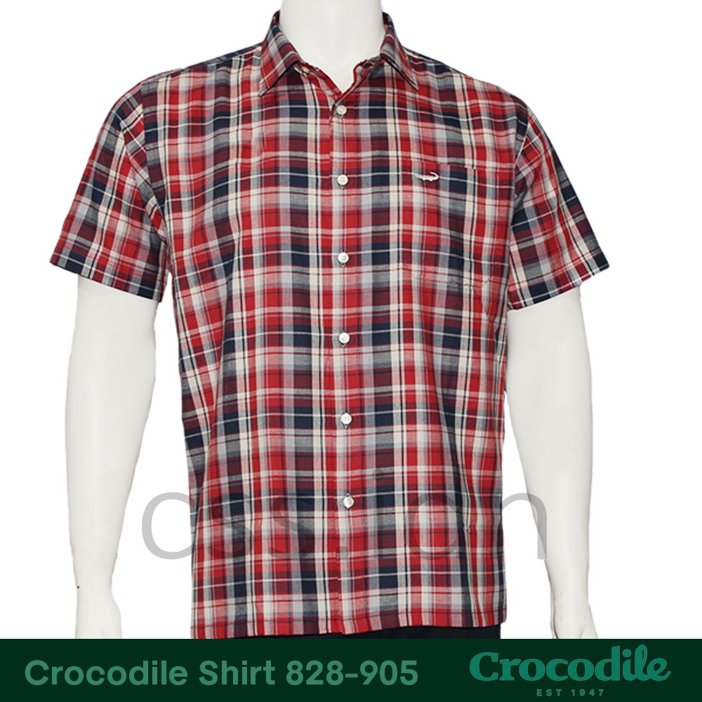 Kemeja Pria Lengan Pendek Crocodile 828-905